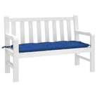 Stoelkussens met frisse uitstraling en duurzame oxford stof - Blauw / 120 x 50 x 7 cm / 1 - Stoelkussens