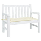 Stoelkussens met frisse uitstraling en duurzame oxford stof - Crème / 100 x 50 x 7 cm / 1 - Stoelkussens