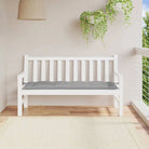 Stoelkussens met frisse uitstraling en duurzame oxford stof - Grijs / 150 x 50 x 7 cm / 1 - Stoelkussens