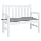 Stoelkussens met frisse uitstraling en duurzame oxford stof - Grijs / 100 x 50 x 7 cm / 1 - Stoelkussens
