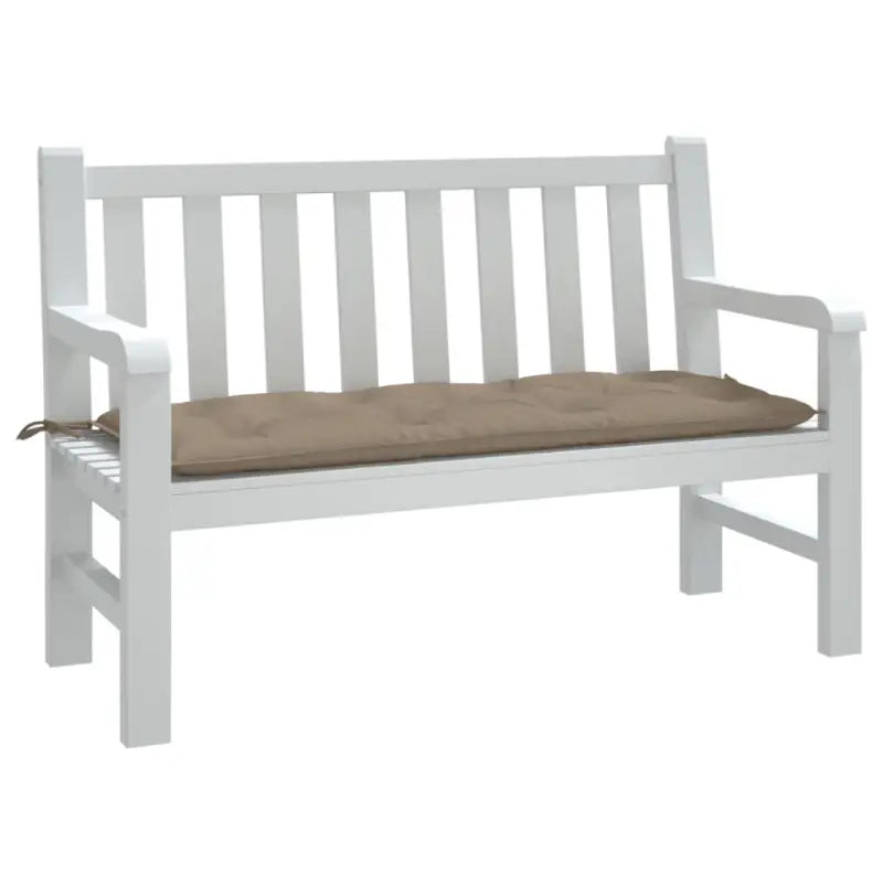 Stoelkussens met frisse uitstraling en duurzame oxford stof - Taupe / 120 x 50 x 7 cm / 1 - Stoelkussens
