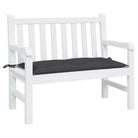 Stoelkussens met frisse uitstraling en duurzame oxford stof - Zwart / 100 x 50 x 7 cm / 1 - Stoelkussens