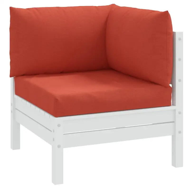 Stoelkussens met holle vezel voor een frisse uitstraling in je buitenruimte - Rood / 1 / Hoekbank - Stoelkussens