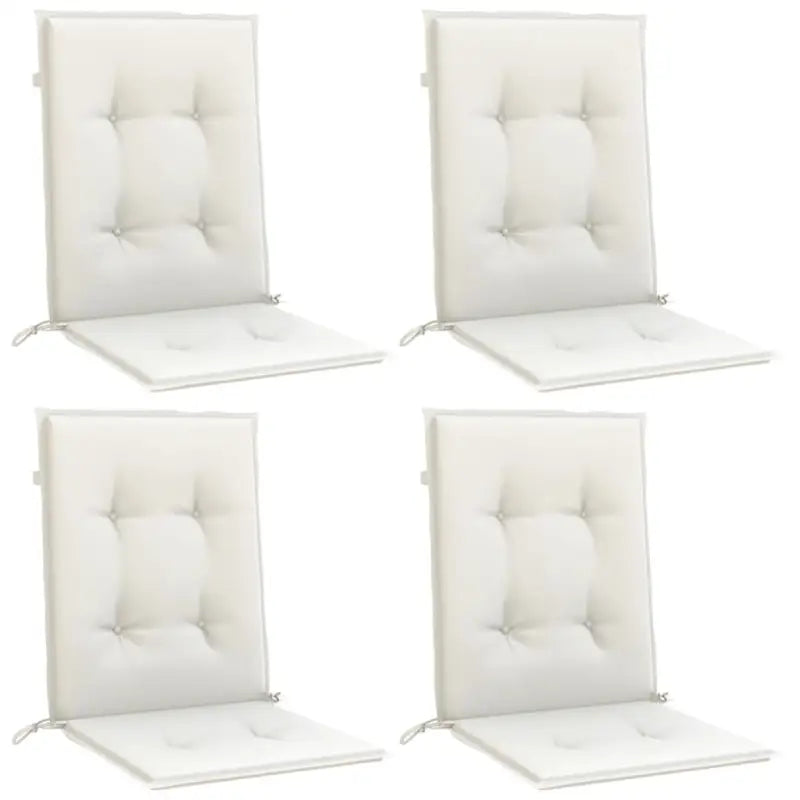 Stoelkussens met lage rug voor een frisse uitstraling en oorspronkelijke vorm - Stoelkussens