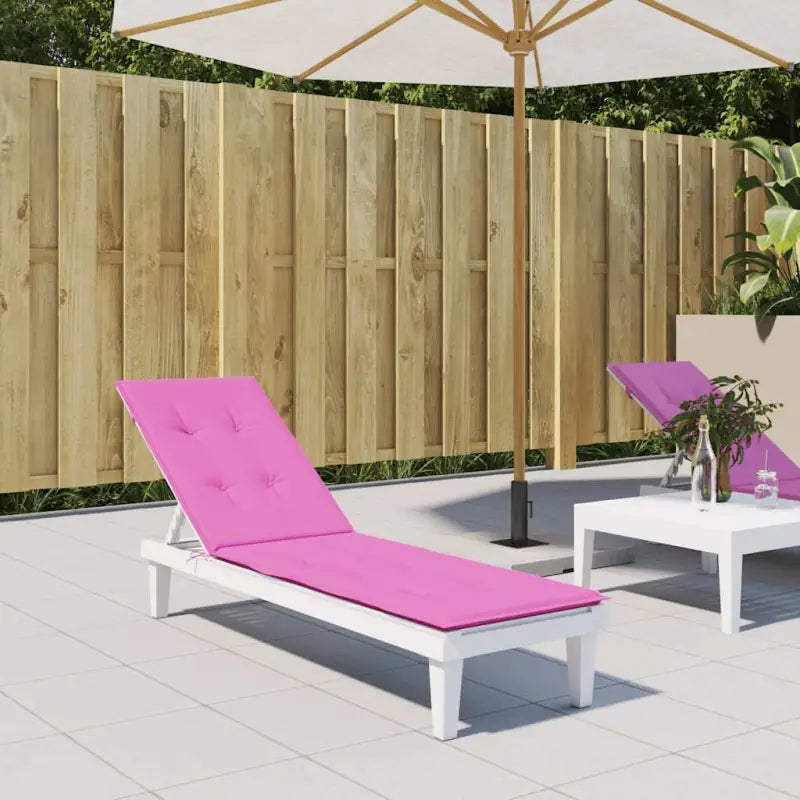 Stoelkussens met oxford stof voor een frisse uitstraling in je buitenruimte - Roze / 1 - Stoelkussens