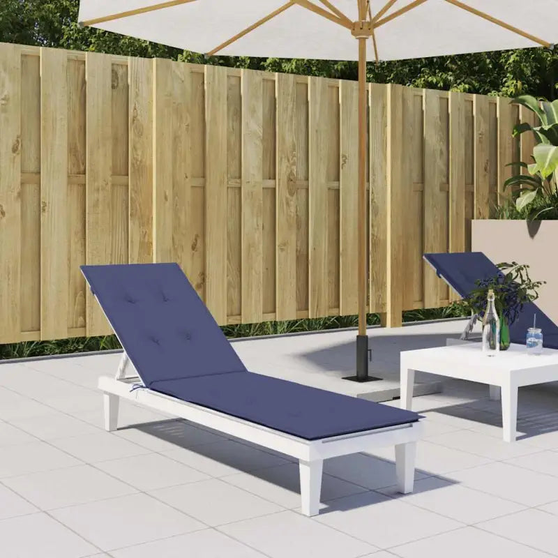 Stoelkussens met oxford stof voor een frisse uitstraling in je buitenruimte - Marineblauw / 1 - Stoelkussens