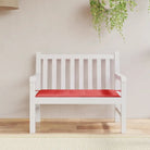 Stoelkussens van oxford stof voor een frisse uitstraling in je tuin - Rood / 100 x 50 x 3 cm / 1 - Stoelkussens