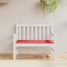 Stoelkussens van oxford stof voor een frisse uitstraling in je tuin - Rood / 120 x 50 x 3 cm / 1 - Stoelkussens