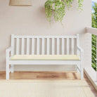 Stoelkussens van oxford stof voor een frisse uitstraling in je tuin - Crème / 150 x 50 x 3 cm / 1 - Stoelkussens
