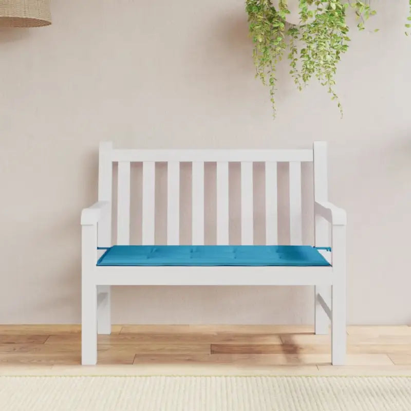 Stoelkussens van oxford stof voor een frisse uitstraling in je tuin - Blauw / 120 x 50 x 3 cm / 1 - Stoelkussens
