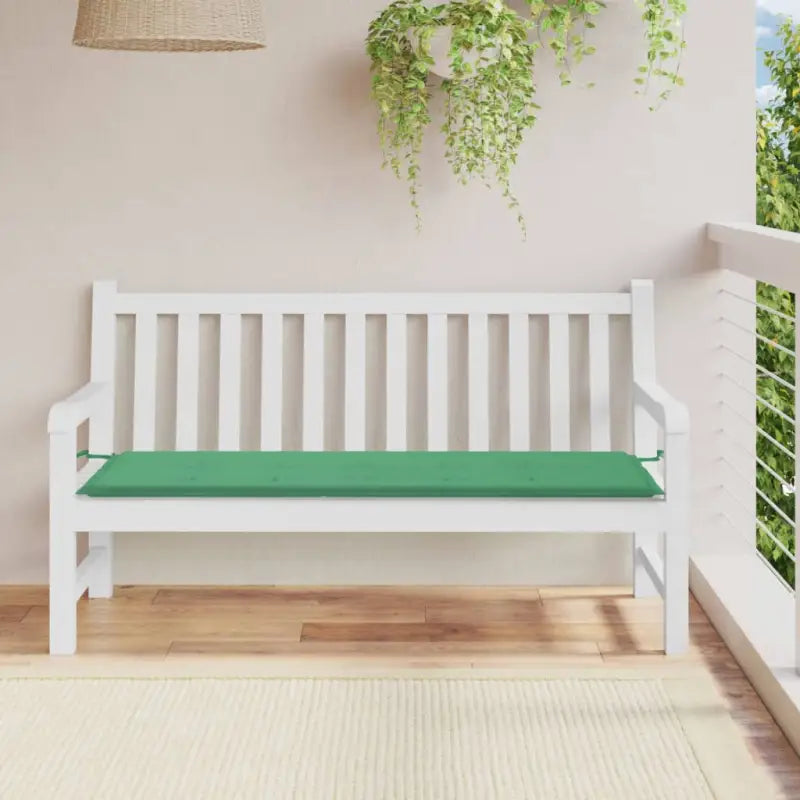 Stoelkussens van oxford stof voor een frisse uitstraling in je tuin - Groen / 150 x 50 x 3 cm / 1 - Stoelkussens