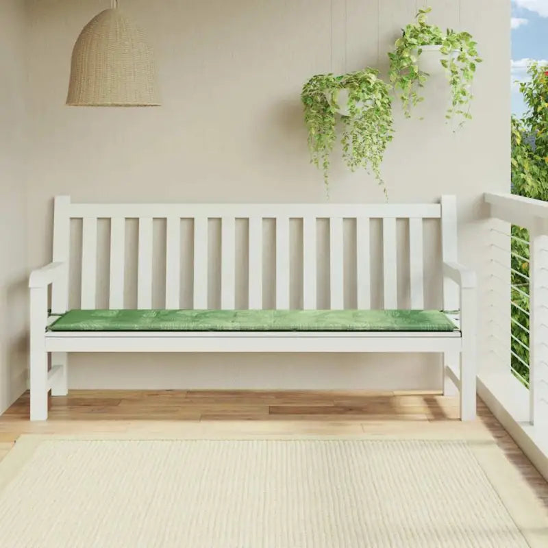 Stoelkussens van oxford stof voor een frisse uitstraling in je tuin - Bladontwerp / 200 x 50 x 3 cm / 1 - Stoelkussens