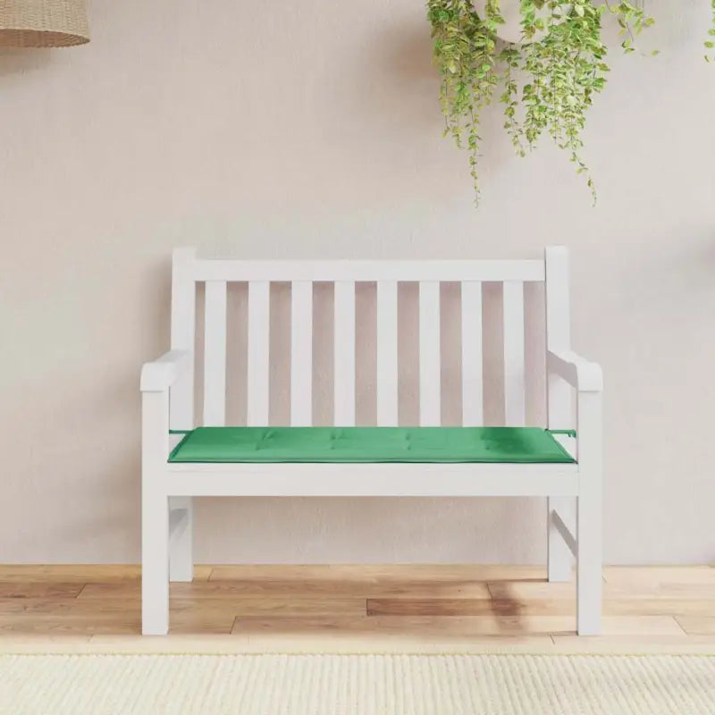 Stoelkussens van oxford stof voor een frisse uitstraling in je tuin - Groen / 120 x 50 x 3 cm / 1 - Stoelkussens