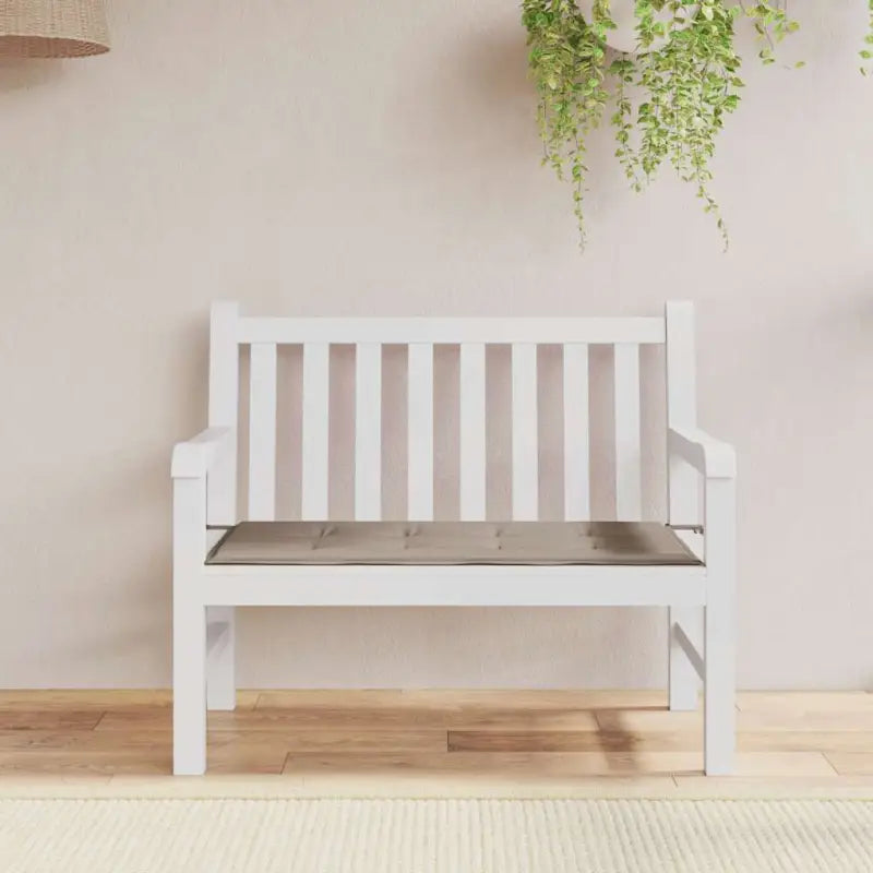 Stoelkussens van oxford stof voor een frisse uitstraling in je tuin - Taupe / 120 x 50 x 3 cm / 1 - Stoelkussens