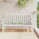 Stoelkussens van oxford stof voor een frisse uitstraling in je tuin - Groen en roze / 150 x 50 x 3 cm / 1 - Stoelkussens