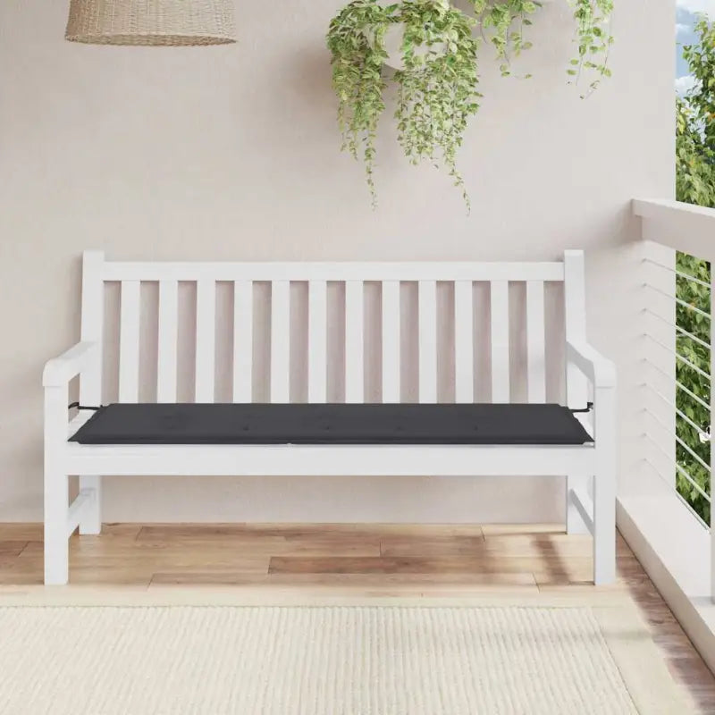 Stoelkussens van oxford stof voor een frisse uitstraling in je tuin - Zwart / 150 x 50 x 3 cm / 1 - Stoelkussens