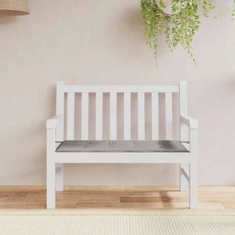 Stoelkussens van oxford stof voor een frisse uitstraling in je tuin - Grijs / 100 x 50 x 3 cm / 1 - Stoelkussens