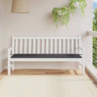 Stoelkussens van oxford stof voor een frisse uitstraling in je tuin - Antraciet / 180 x 50 x 3 cm / 1 - Stoelkussens