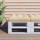 Stoelkussens van oxford stof voor een frisse uitstraling met holle vezel - Beige / 1 - Stoelkussens