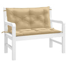 Stoelkussens voor een frisse uitstraling en behoud van oorspronkelijke vorm - beige mix / 100 x 50 x 7 cm / 1