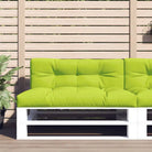 Stoelkussens voor een frisse uitstraling en behouden oorspronkelijke vorm - Heldergroen / 120 x 80 x 12 cm / 1