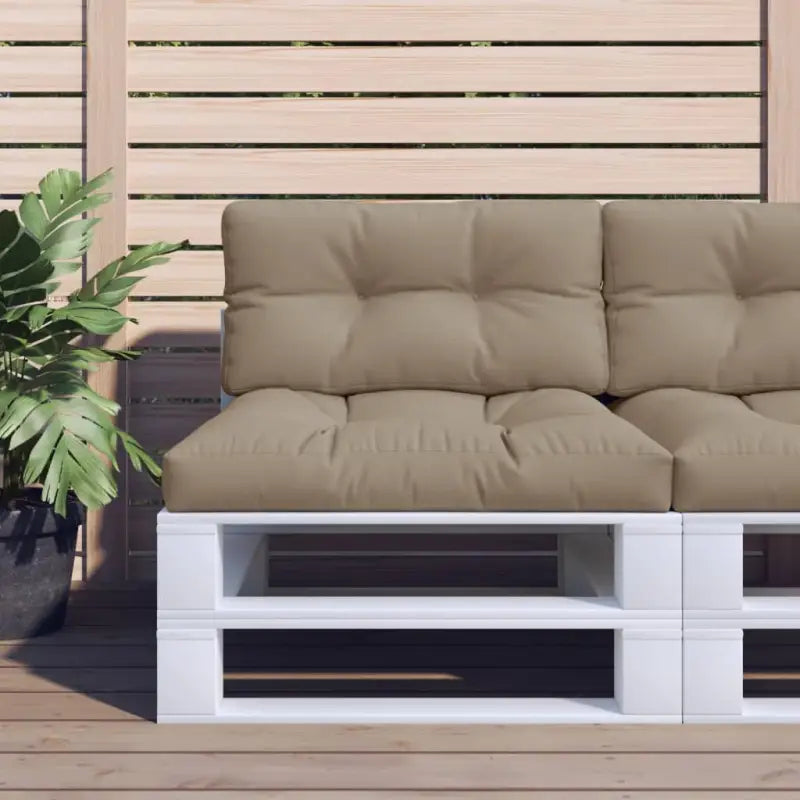 Stoelkussens voor een frisse uitstraling en behouden oorspronkelijke vorm - Taupe / 70 x 70 x 12 cm / 1 - Stoelkussens