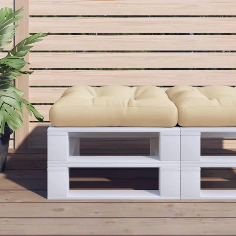 Stoelkussens voor een frisse uitstraling en oorspronkelijke vorm - Beige / 1 - Stoelkussens