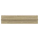 Strakke wandplanken van bewerkt hout voor moderne woonkamers - Sonoma eiken / 2 / 1 - Wandplanken