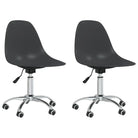 Trendy draaibare eettafelstoelen in modern design - Lichtgrijs / 2 - Eetkamerstoelen