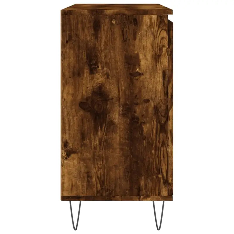Trendy dressoir met bewerkt hout en ijzeren poten voor een tijdloze uitstraling - Dressoirs & buffetkasten