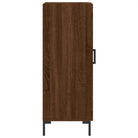 Trendy dressoir met metalen poten en bewerkt hout voor een tijdloze uitstraling - Dressoirs & buffetkasten