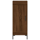 Trendy dressoir met metalen poten en bewerkt hout voor een tijdloze uitstraling - Dressoirs & buffetkasten
