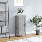 Trendy dressoir met metalen poten en bewerkt hout voor een tijdloze uitstraling - Betongrijs / 1 - Dressoirs &