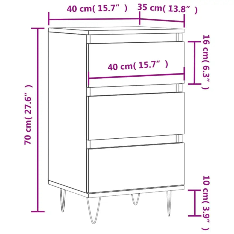 Trendy dressoir met metalen poten en bewerkt hout voor een tijdloze look - Dressoirs & buffetkasten
