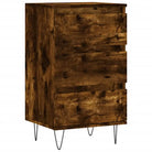 Trendy dressoir met metalen poten en bewerkt hout voor een tijdloze look - Dressoirs & buffetkasten