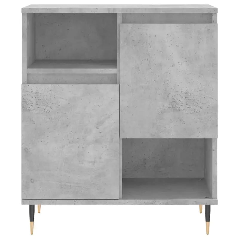 Trendy dressoir van bewerkt hout met ijzeren poten - Dressoirs & buffetkasten