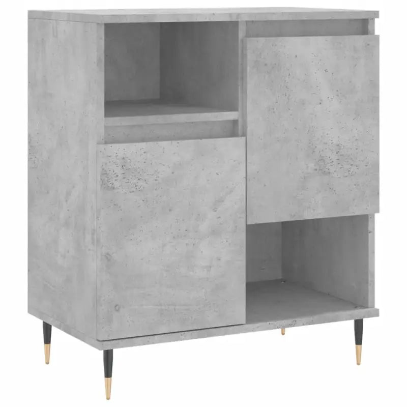Trendy dressoir van bewerkt hout met ijzeren poten - Dressoirs & buffetkasten