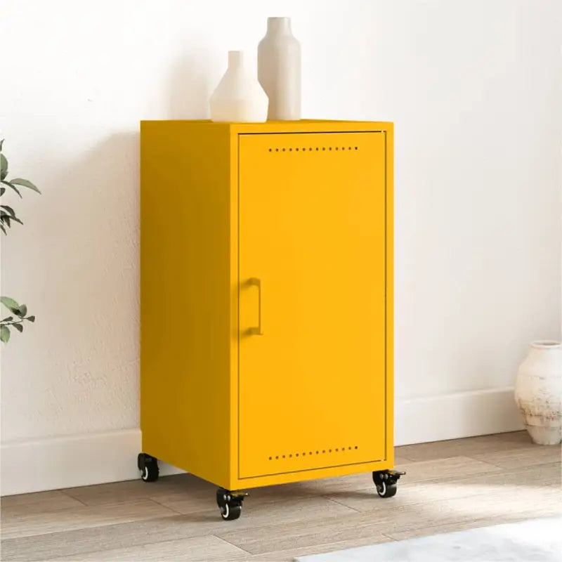 Trendy dressoir van duurzaam staal voor een elegante uitstraling - Geel / 1 - Dressoirs & buffetkasten