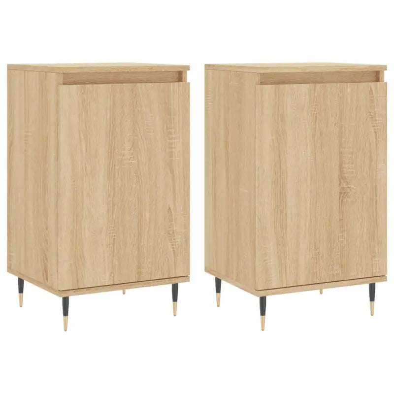 Trendy dressoirs met metalen poten en bewerkt hout voor een tijdloze uitstraling - Dressoirs & buffetkasten