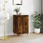 Trendy dressoirs met metalen poten en bewerkt hout voor een tijdloze uitstraling - Gerookt eiken / 1 - Dressoirs &