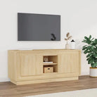 Trendy en stabiel tv-meubel van bewerkt hout voor elke woonkamer - Sonoma eiken / 1 - Tv-meubels