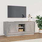 Trendy en stabiel tv-meubel van bewerkt hout voor elke woonkamer - Grijs sonoma / 1 - Tv-meubels