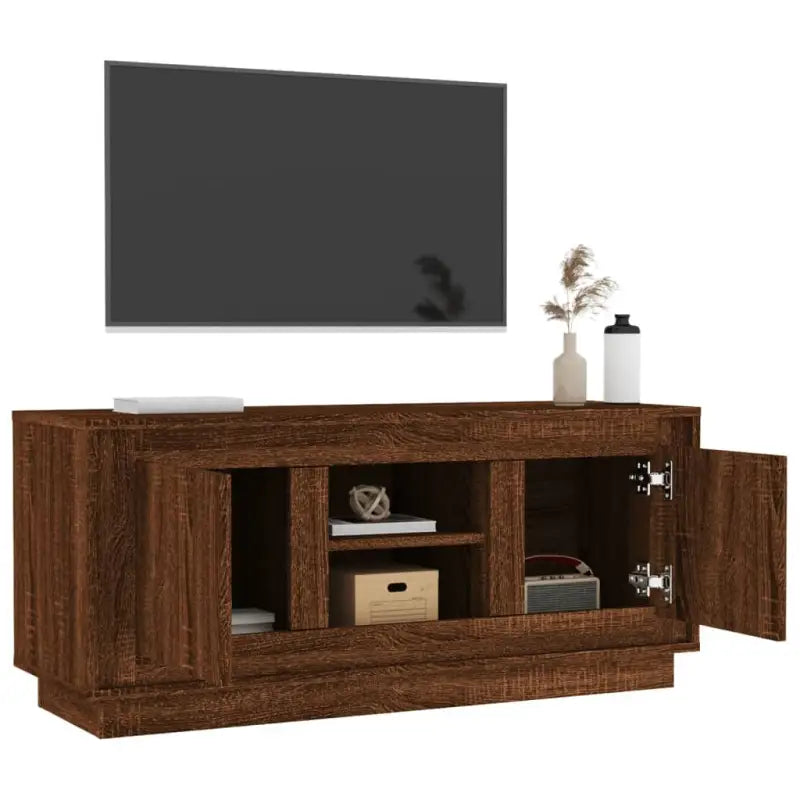 Trendy en stabiel tv-meubel van bewerkt hout voor elke woonkamer - Tv-meubels