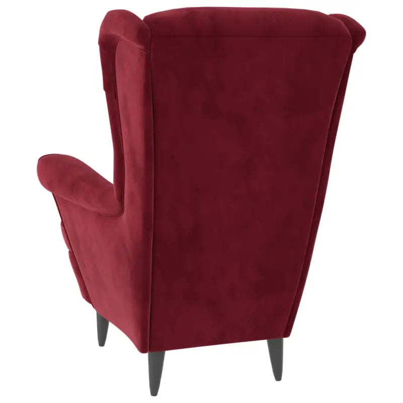 Trendy Fluweel Fauteuil met Comfortabele Hoogte Armleuning - Fauteuils & Relaxfauteuils