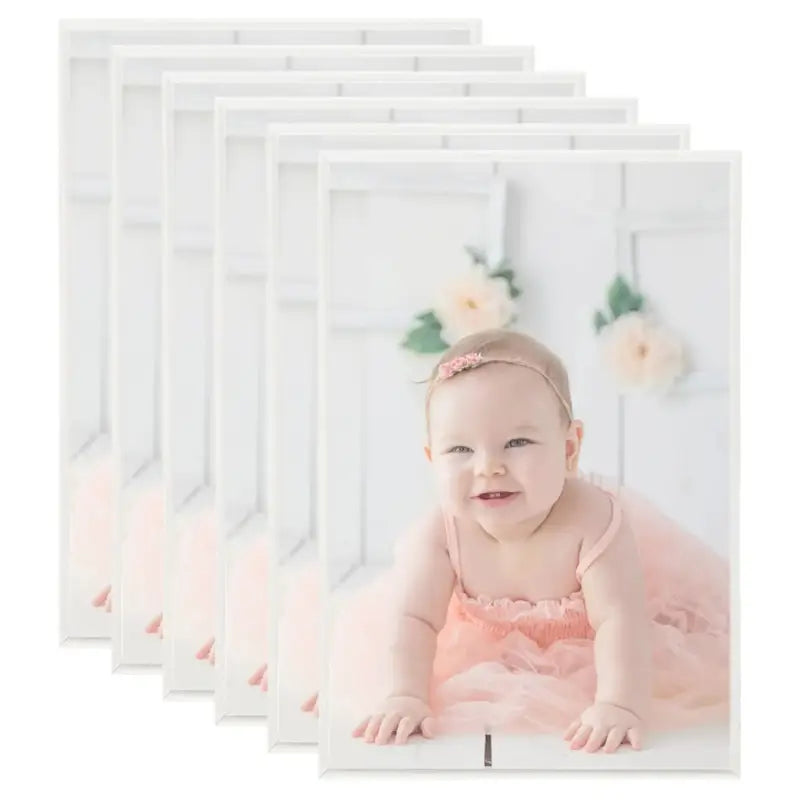Trendy fotolijsten voor stijlvolle en levendige interieurdecoratie - Zilver / 59.4 x 84 cm / 5 - Fotolijstjes