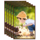 Trendy fotolijsten voor stijlvolle en levendige interieurdecoratie - Brons / 50 x 70 cm / 5 - Fotolijstjes