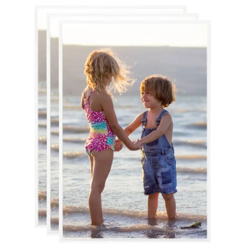 Trendy fotolijsten voor stijlvolle en levendige interieurdecoratie - Wit / 21 x 29.7 cm / 3 - Fotolijstjes