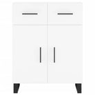 Trendy hoge kast in bewerkt hout met duurzame en stabiele afwerking - Dressoirs & buffetkasten