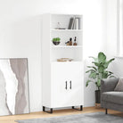 Trendy hoge kast van bewerkt hout met duurzame kwaliteit - Dressoirs & buffetkasten