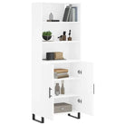 Trendy hoge kast van bewerkt hout met duurzame kwaliteit - Dressoirs & buffetkasten